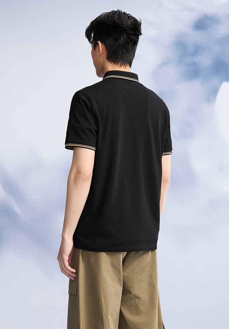HLA Hailan Home Men's Short Sleeve Polo Shirt 26 New Summer Cool Touch Short Sleeve 8