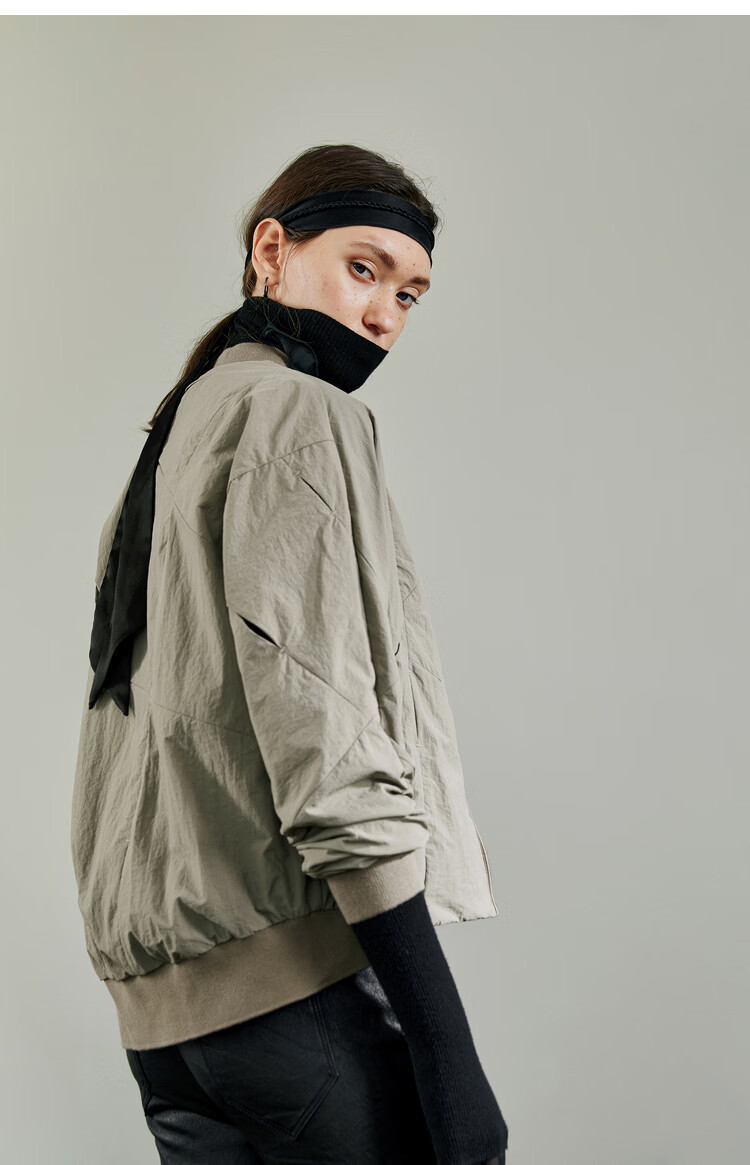 Rizhuo Original Design Women's 2026 Spring New Urban Light Outdoor Baseball Jacket Pilot Short Coat 19