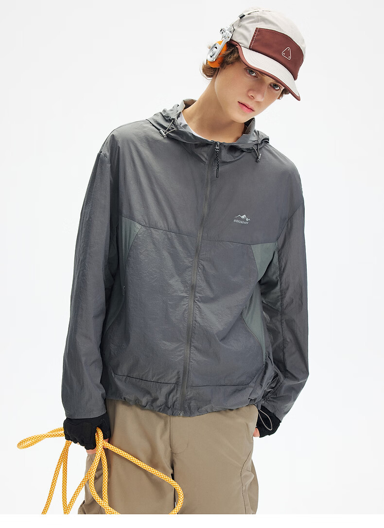 TonLion 2026 Summer New Men's Hooded Sun Protection Casual Stylish Youth Cool Jacket 10