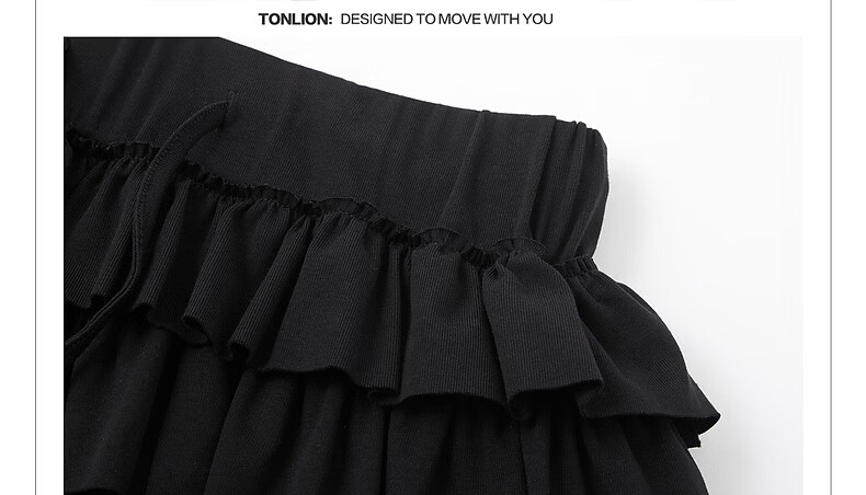 TonLion 2026 Summer Women's Layered Knit Midi Skirt Korean Style College Casual Midi Skirt 18