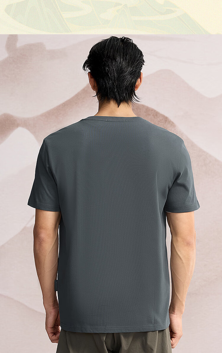 HLAHLA Men's Short Sleeve T-Shirt 26 Year of the Horse Series Cool Print Summer Father's Day Gift 11