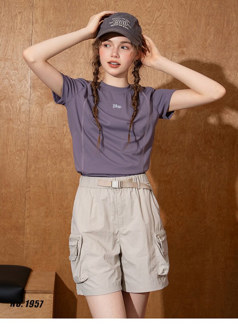 TonLion 2026 Summer New Casual Cargo Shorts for Women Lightweight Trendy Korean Style Loose Fit Pants 13