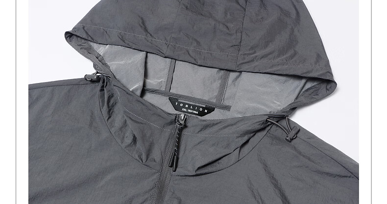 TonLion 2026 Summer New Men's Hooded Sun Protection Casual Stylish Youth Cool Jacket 19