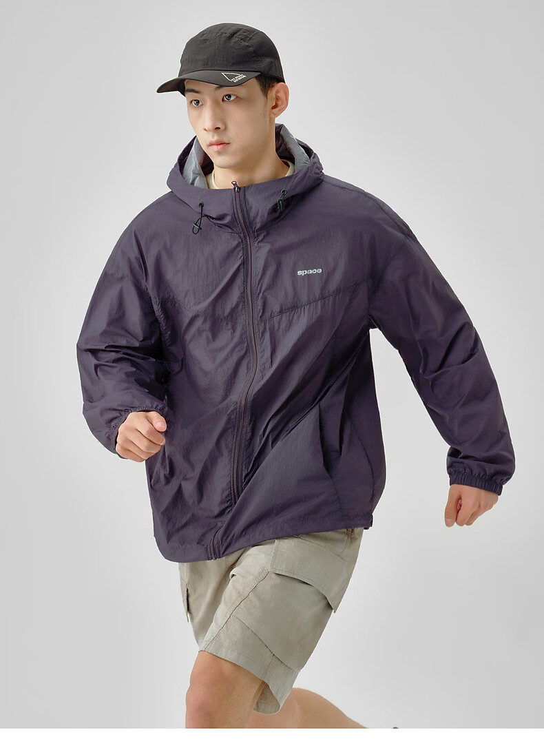 TonLion 2026 Summer New Men's Hooded Sun Protection Sports Casual Outdoor Loose Relaxed Premium Jacket 14