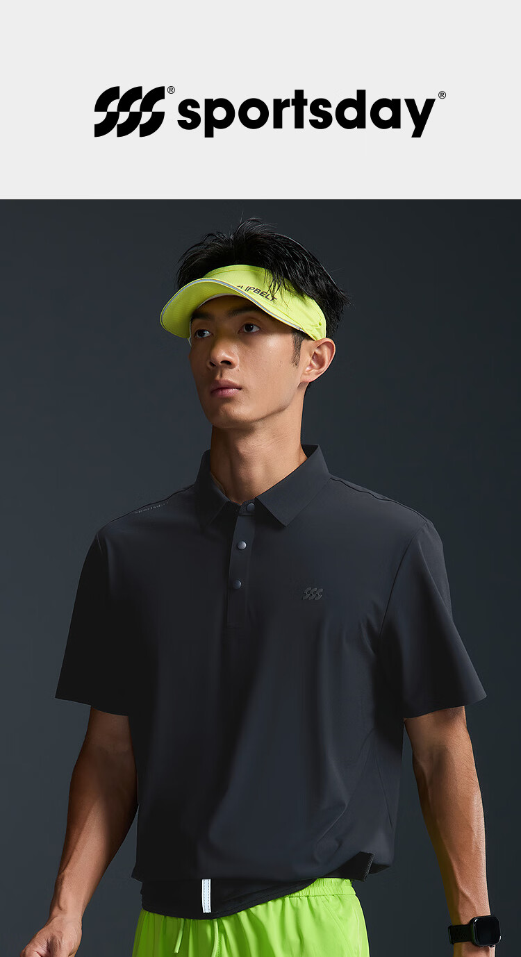 HLA Men's Short Sleeve Polo Shirt 26 Comprehensive Training Sportsday Summer Top 1