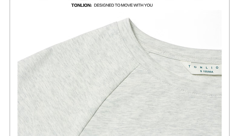 TonLion 2026 Summer New Women's Slim Fit Short Sleeve T-Shirt Fashion Casual High-Grade Versatile Shoulder Top 20