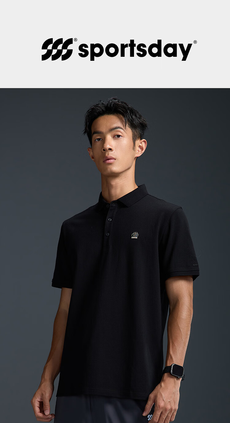 HLAHLA Men's Short Sleeve Polo Shirt 26 Sports Breathable Summer Short Sleeve 1