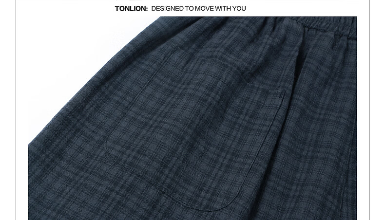 TonLion 2026 Summer Women's Casual Plaid Loose Mid-Length Shorts 19