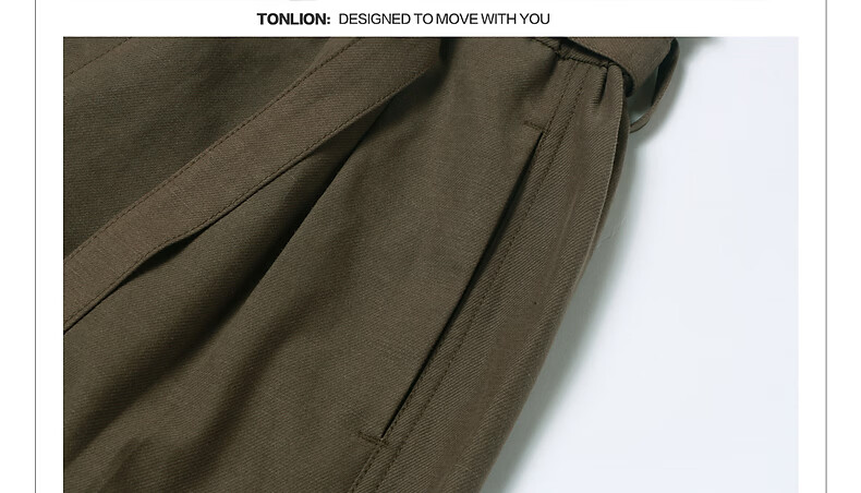 TonLion 2026 Summer New Women's Casual Wide-Leg Loose High-Waist Slimming Shorts with Belt 17