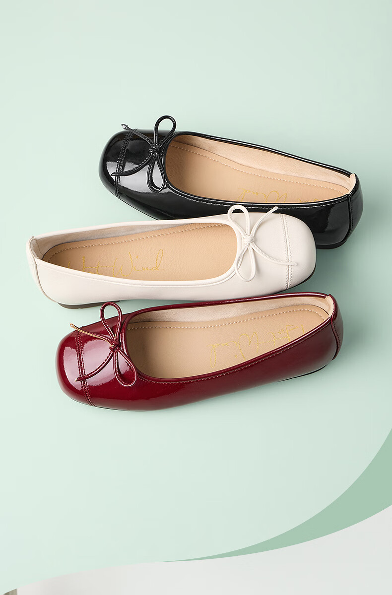 Hotwind Women's Flat Low-Cut Single Shoes 2026 Spring New Commuter Versatile Sweet Retro Round-Toe Mary Jane Shoes 23