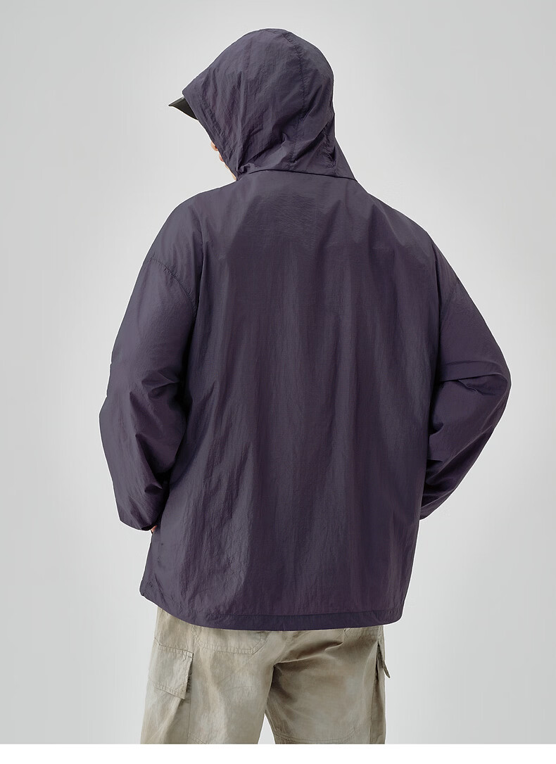 TonLion 2026 Summer New Men's Hooded Sun Protection Sports Casual Outdoor Loose Relaxed Premium Jacket 16