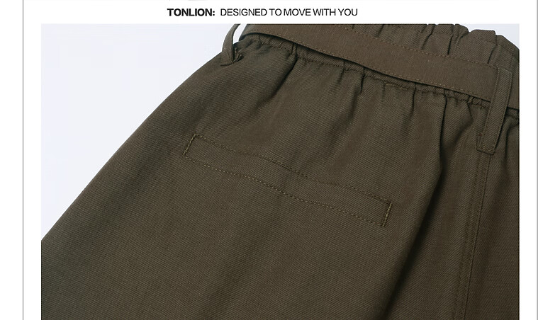 TonLion 2026 Summer New Women's Casual Wide-Leg Loose High-Waist Slimming Shorts with Belt 19