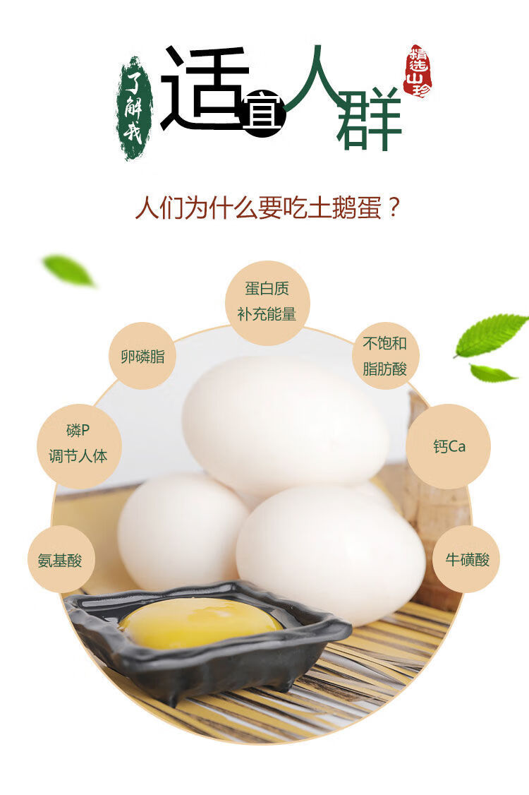 正宗大土鹅蛋新生鲜农家杂粮散养孕妇现捡现发8枚170190克超大