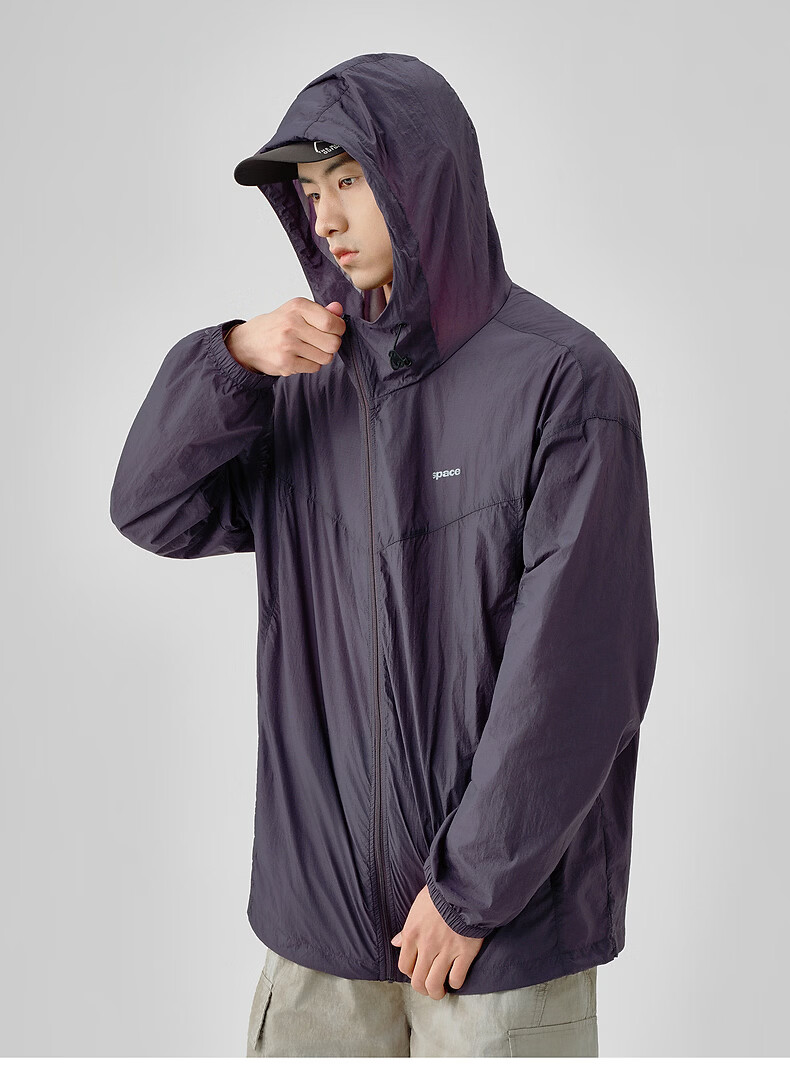 TonLion 2026 Summer New Men's Hooded Sun Protection Sports Casual Outdoor Loose Relaxed Premium Jacket 17