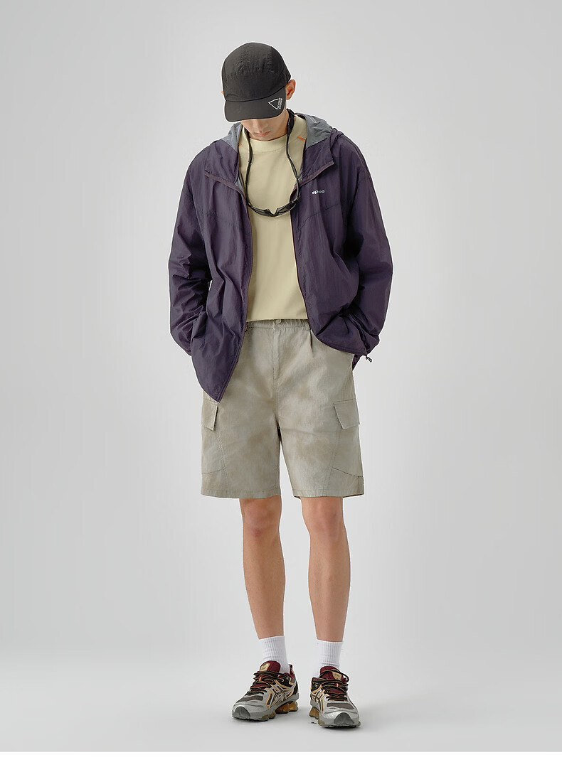 TonLion 2026 Summer New Men's Hooded Sun Protection Sports Casual Outdoor Loose Relaxed Premium Jacket 18