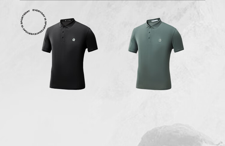 HLAHLA Men's Short Sleeve Polo Shirt 26 Sports Breathable Summer Short Sleeve 4