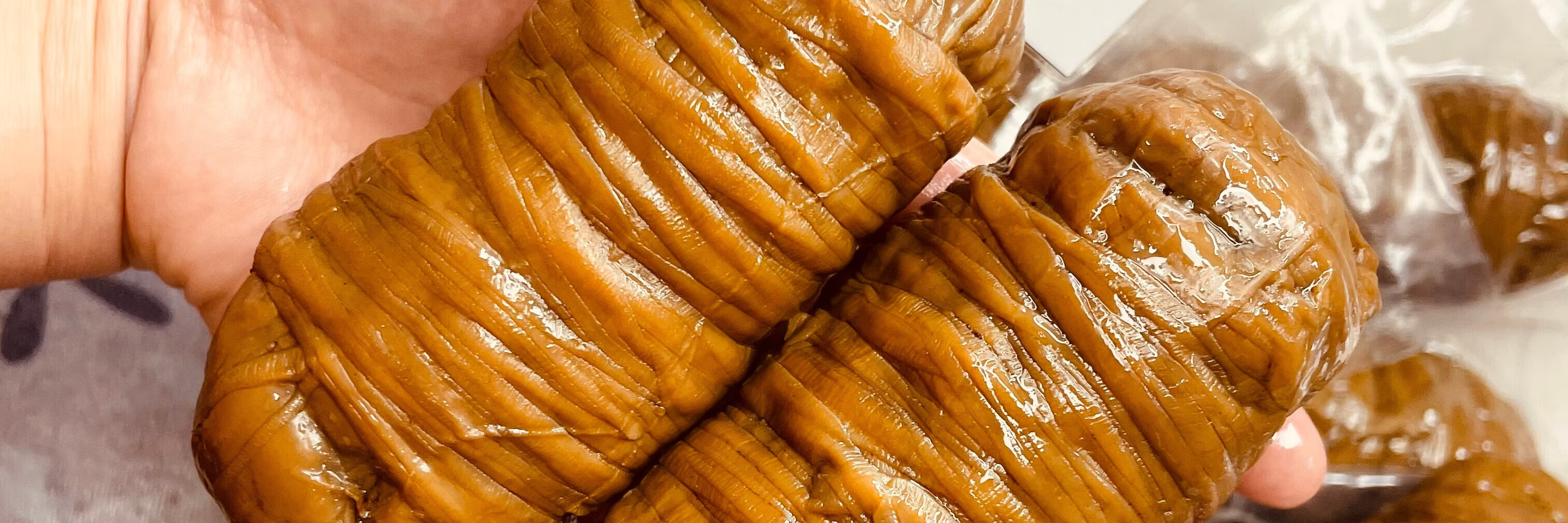 湖南特产长沙南门口捆鸡坨坨卤纯手工猪小肠捆肠衣真空包装 共2根一组