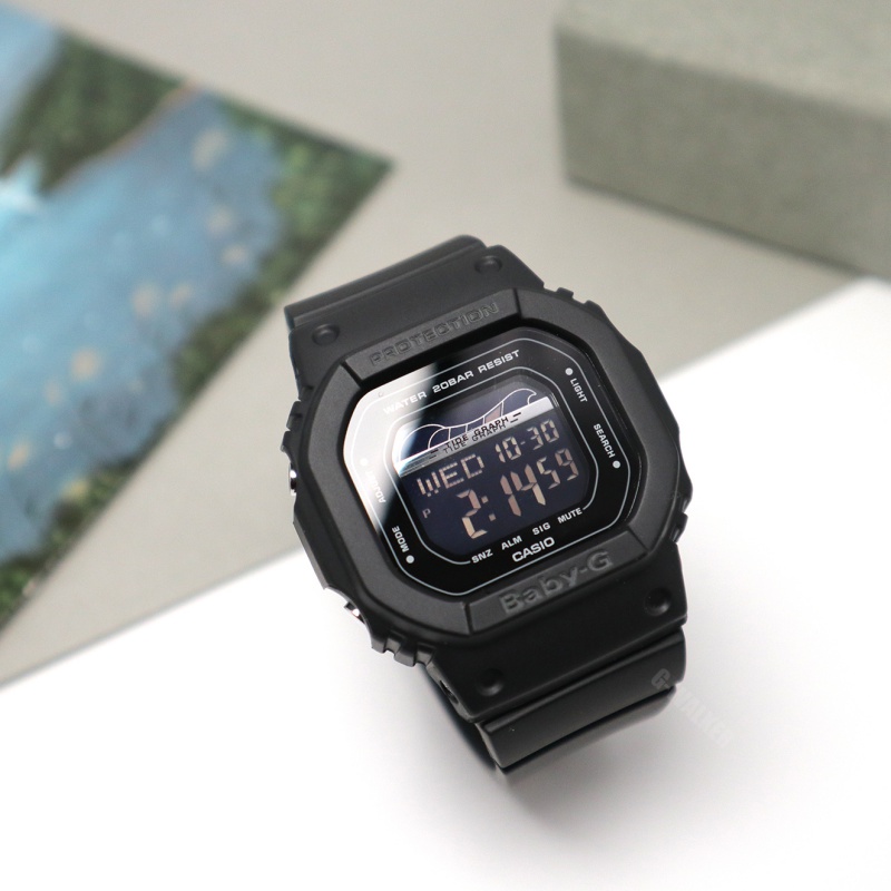 casio卡西欧 海外代购手表 baby-g blx-560-1d 3d 7d抹茶绿方块运动型