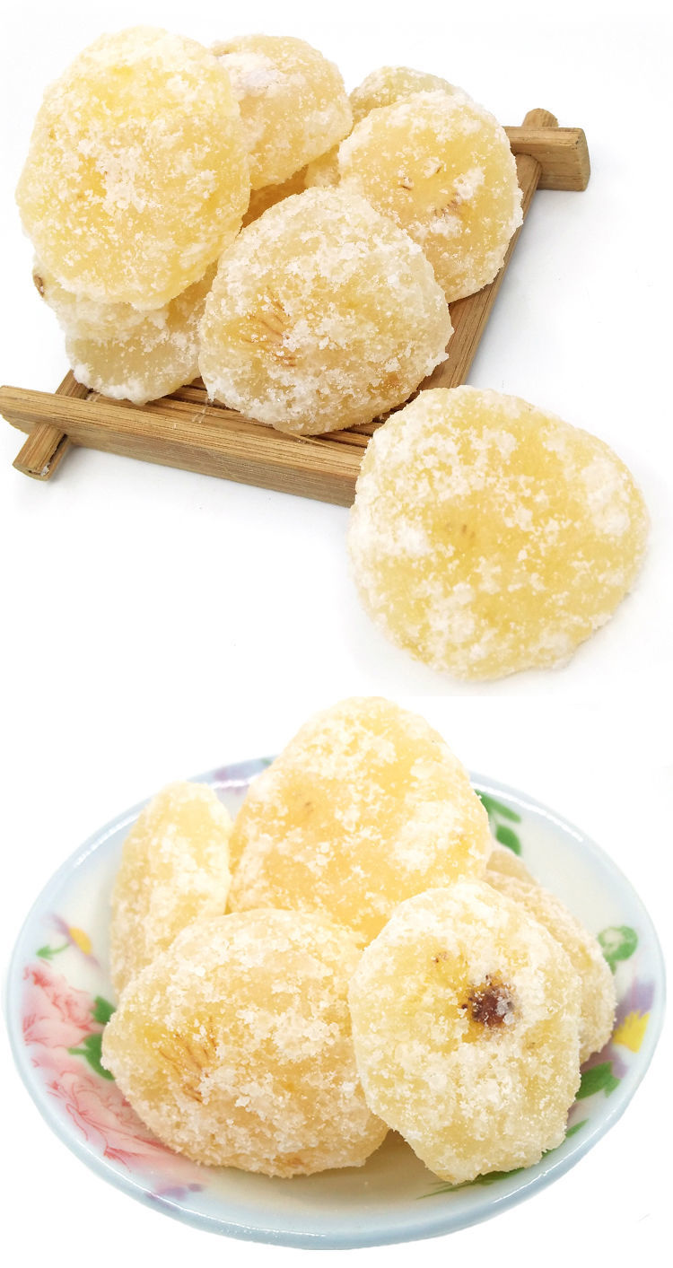 樱安娜 即食冰糖马蹄片糖荸荠蜜饯结婚喜糖果甜品零食小吃特产 糖马蹄