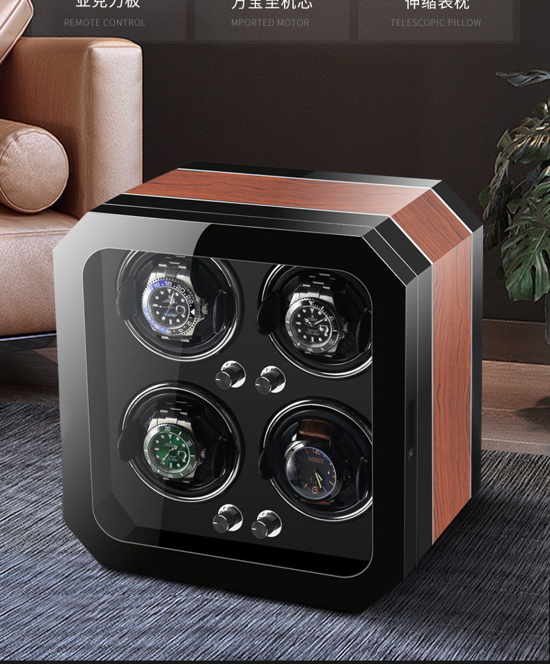 【2022新款】斯卡奇德国自动摇表器机械表转动放置器转表器摇摆器家用