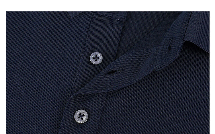 YOUNGOR Short Sleeve Polo Shirt Business Casual Solid Color Machine Washable Mulberry Silk Linen Lapel Light Purple 513144 XL 36