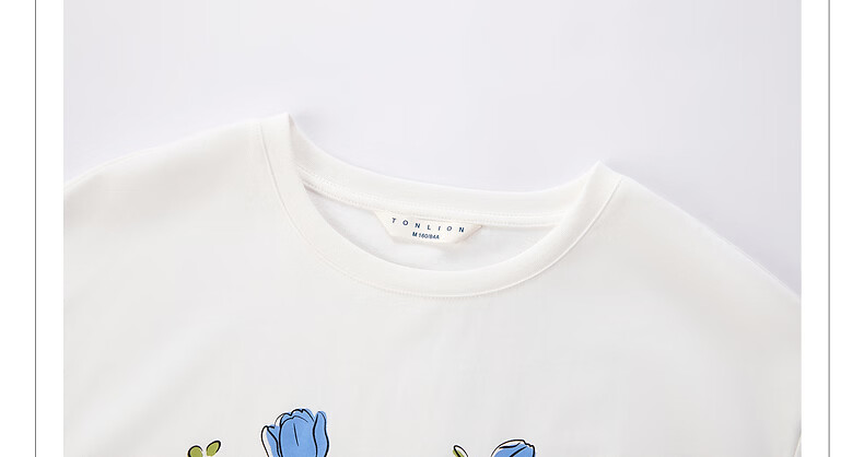 TonLion 2026 Summer Women's Graphic Short Sleeve T-Shirt Casual Fashion Versatile Minimalist Premium Women's Trendy T-Shirt 13