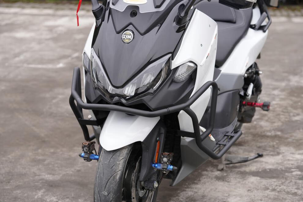 适用三阳maxsymtl500改装保险杠前包围防护杠保险杠防摔棒护杠专用