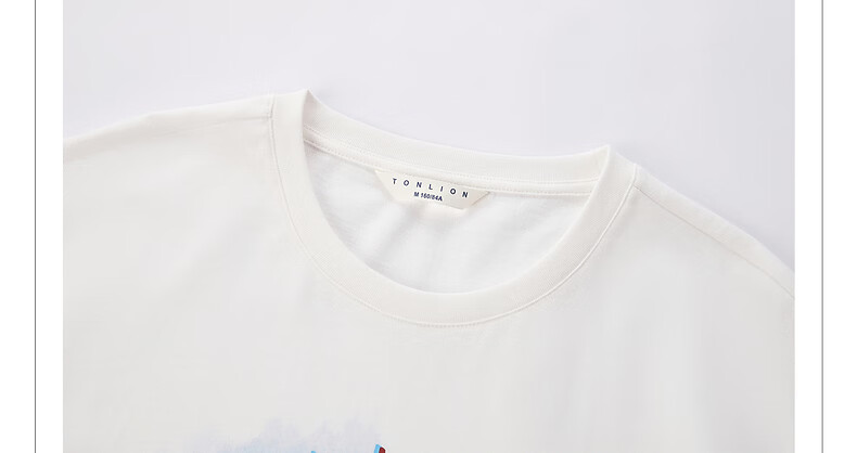 TonLion 2026 Summer Women's Graphic Short Sleeve T-Shirt Casual Loose Fit Versatile Fashionable Comfortable Breathable Tee 14