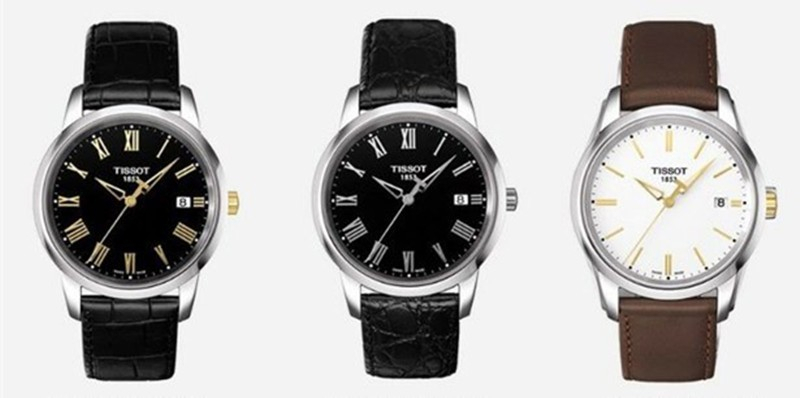 适用于1853天梭经典系列t033原装皮带 t033410a原厂真皮手表带19mm