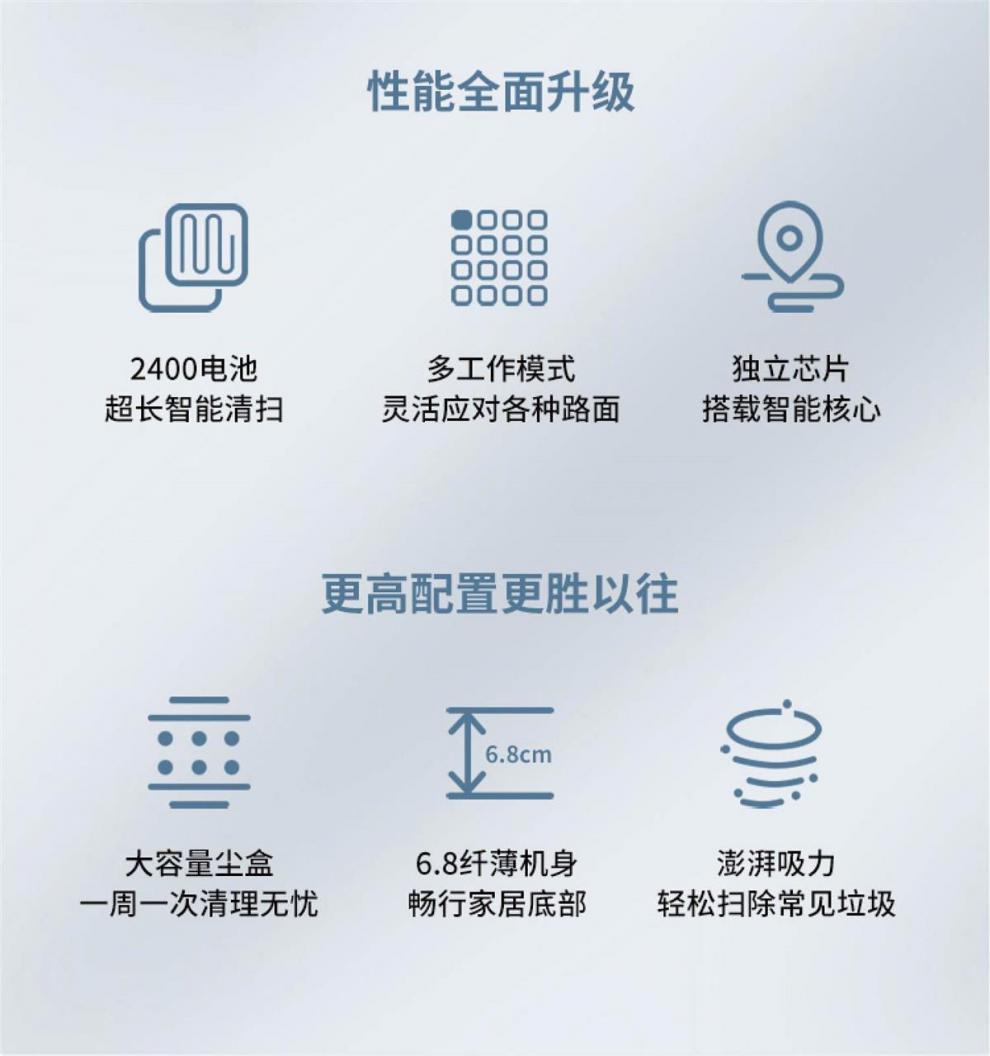 创维扫地机器人家用创维m714扫地机器人家用全自动智能吸尘器拖地一体