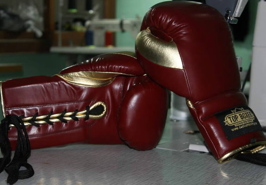 国外高端topboxer拳击散打综合格斗拳套拳击手套winning版型 黑金色绑