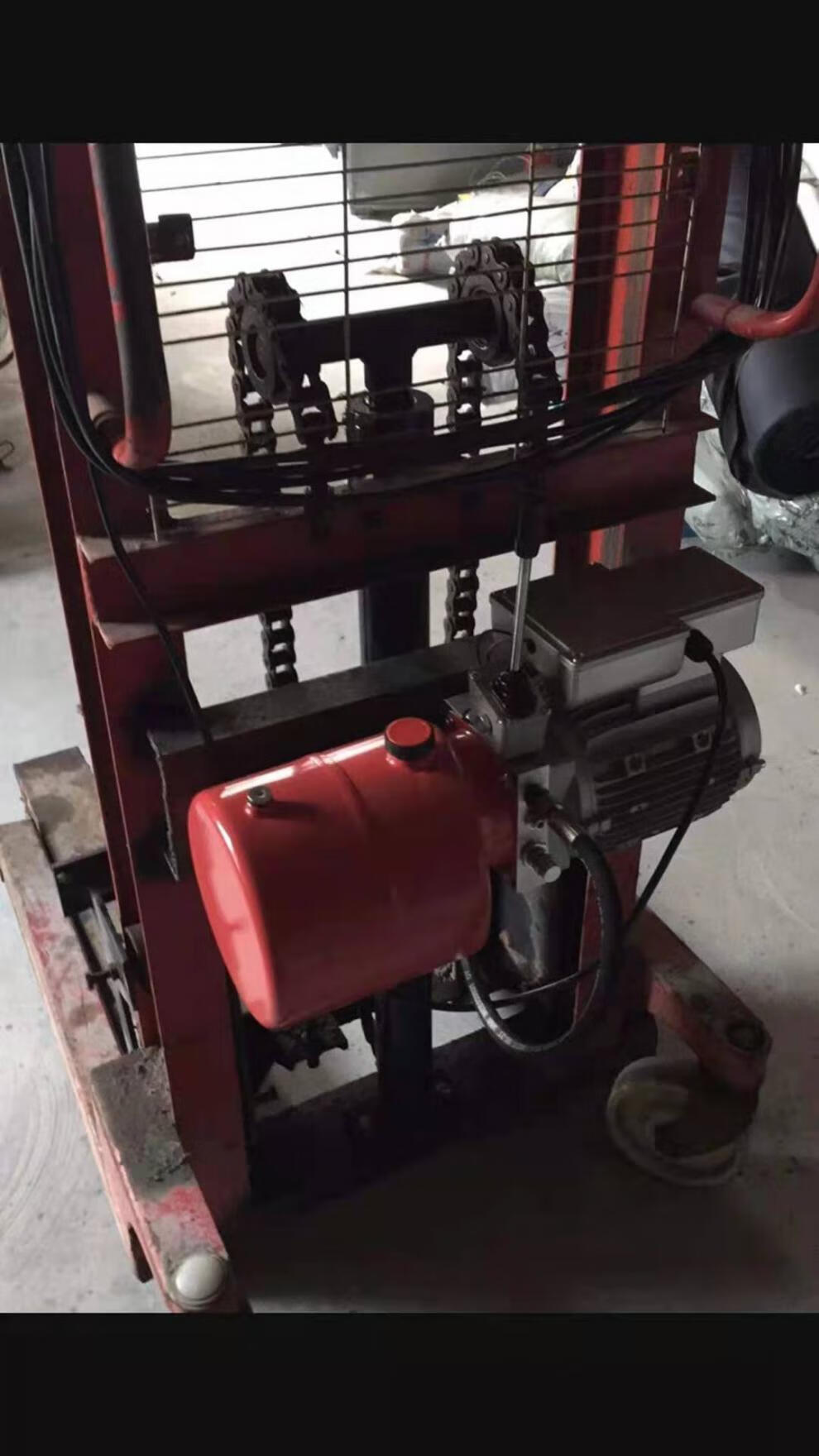 定制1吨2吨3吨手动叉车液压堆高车油泵油缸改装电动泵站配件电机总成