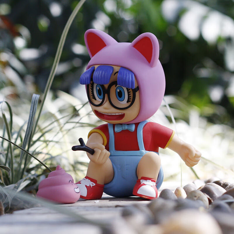 阿拉蕾手办 iq博士小云小雨动漫玩具女生生日礼物办公摆件人偶模型 招