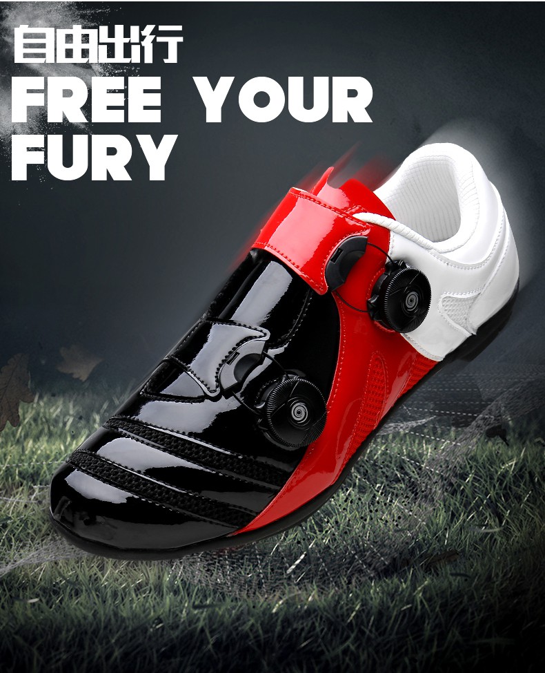 邦塞斯新款无锁骑行鞋男女公路自行车行鞋透气户外运动山地助力鞋非