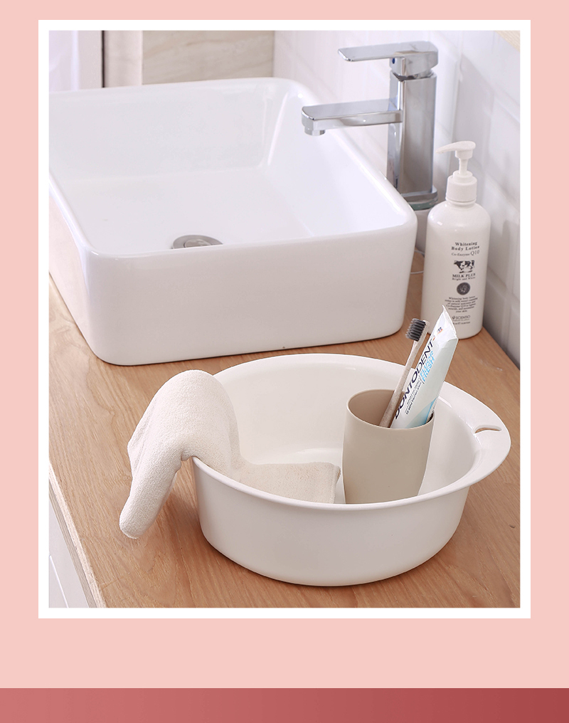 孙小美脸盆孙小美加厚洗脸盆家用塑料盆子多功能洗水果盆洗菜盆婴儿盆