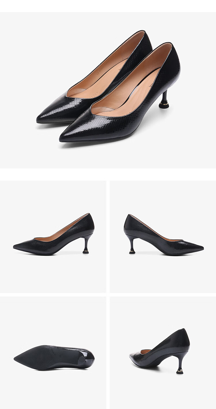 Laird & Dane 2026 Summer New Elegant Pointed Toe Commuter Wedding Shoes French Genuine Leather High Heels Women 7M61603 25