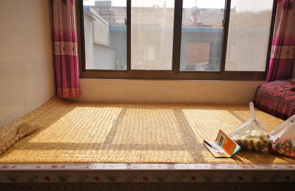 炕席手工芦苇席炕席床席火炕席吊顶席装饰席草席拍摄装修道具 一级