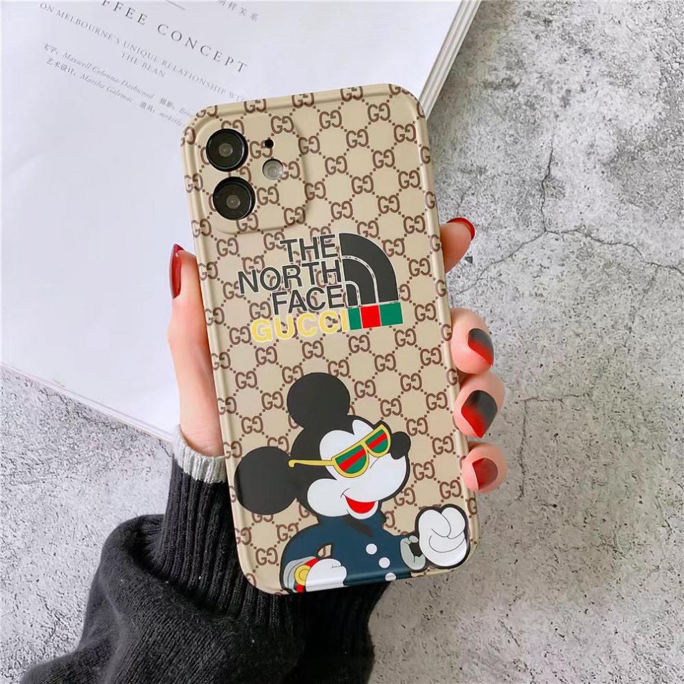 潮牌直边款适用12巴宝莉苹果手机壳全包镜头11 the灰色 苹果se2【图片