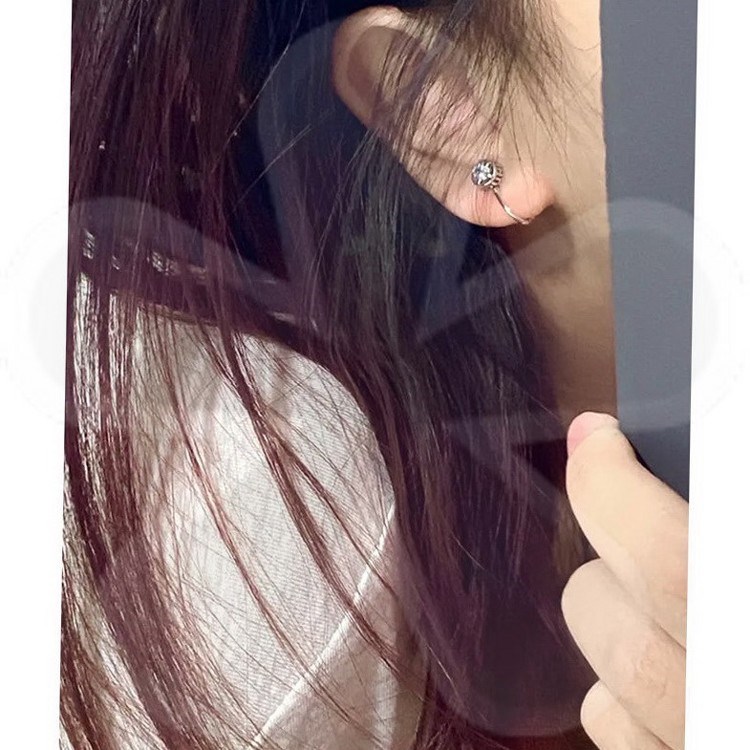 全球高考耳夹高考游惑耳钉耳夹秦究银925二次元百搭bem bili漫画卡通