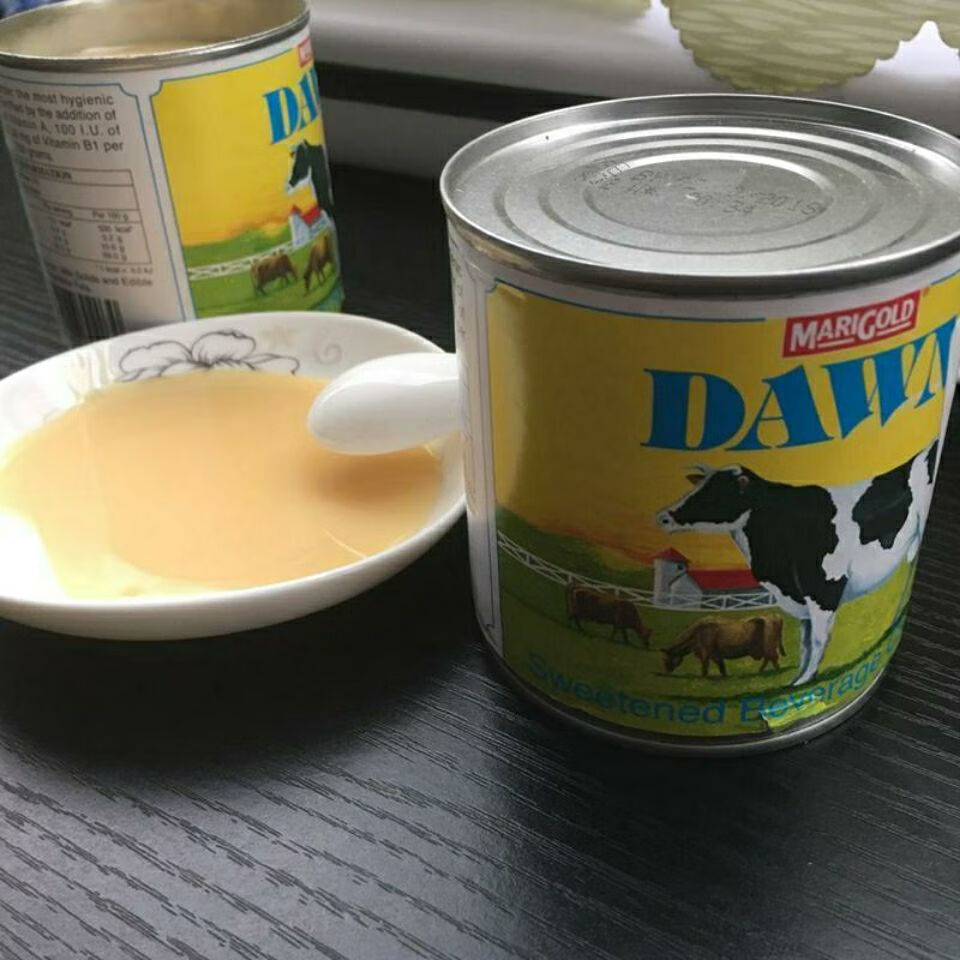 晨臻【严选蛋挞】炼乳原装老装老庄炼乳dawn泡鲁达优品380g甜点材料