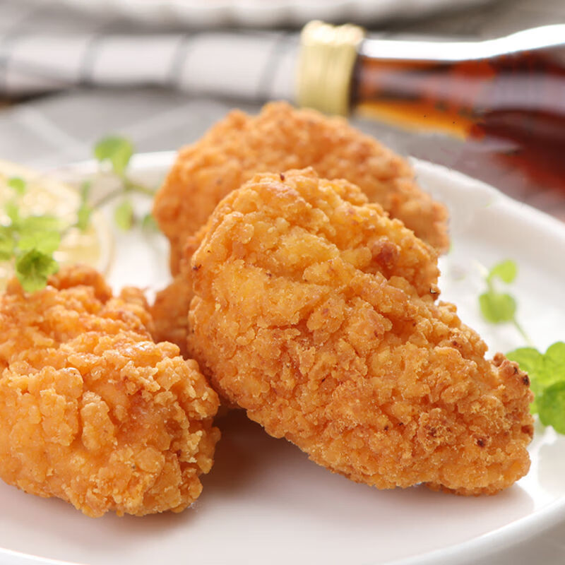 5折 首尔炸鸡 1kg*2袋 台港韩国首尔炸鸡韩式脆皮鸡块裹粉啤酒炸鸡半