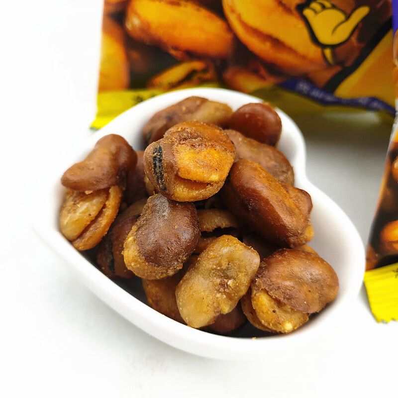 采韵香牛肉味豆蚕豆牛肉豆26克95克5袋 8090怀旧零食校园小吃 26克*20