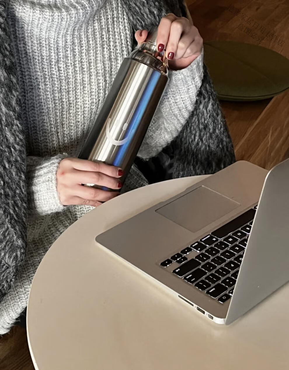 comika大茶杯大容量不锈钢保温杯随身便携旅行高颜值网红水杯女