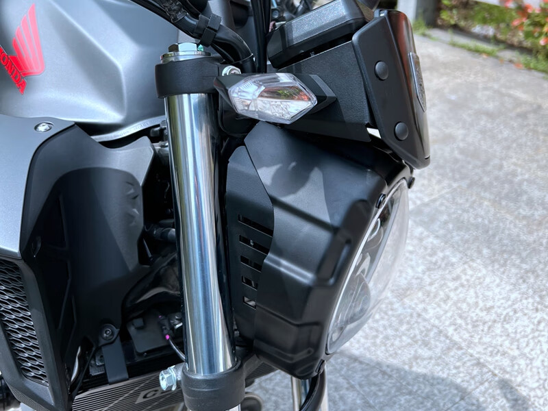 适用于cb400f本田大灯总成机车复古配件大灯led改装圆灯500f高颜值