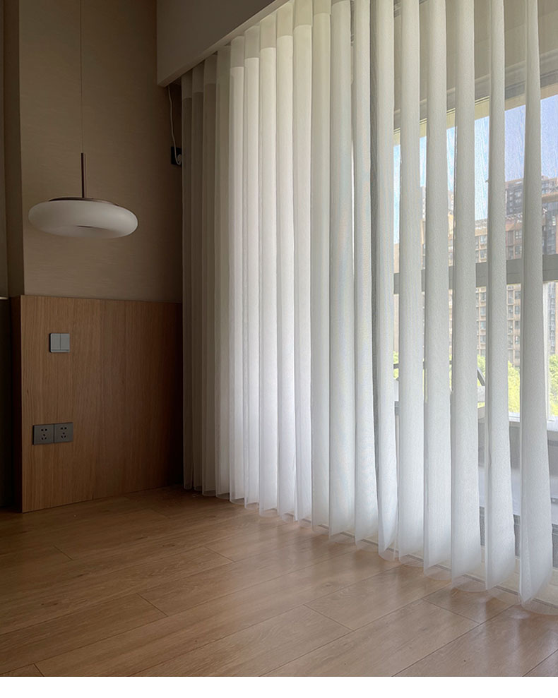 百叶窗防水家用升降窗帘梦幻帘竖条垂直百叶窗帘阳台客厅竖百叶电动调