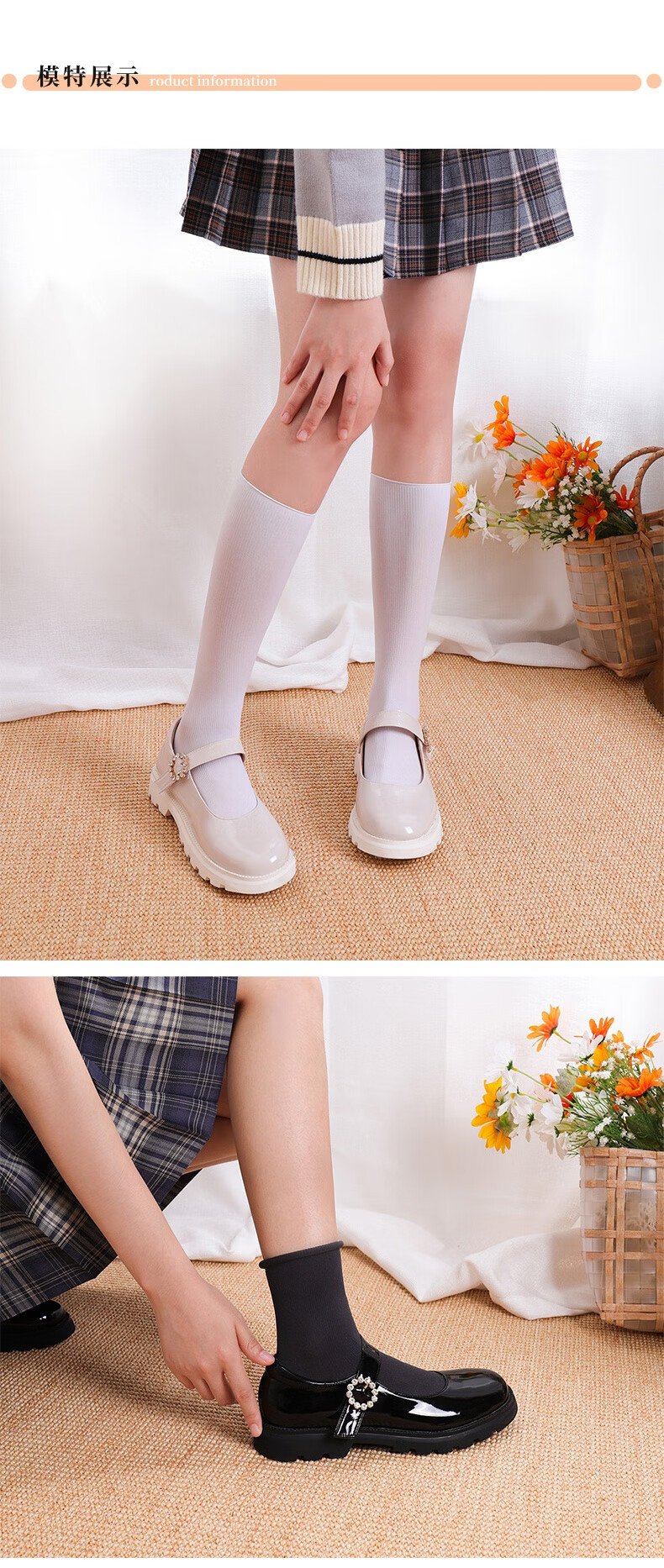 jk制服鞋子10岁儿童ita鞋黑色软底小皮鞋秋女童学生校园演出鞋女孩