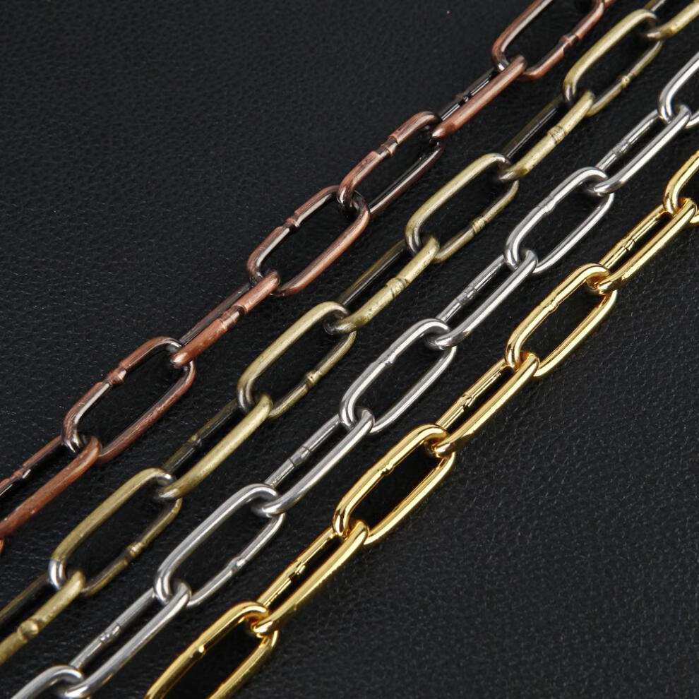 金色线粗3毫米链条一米 默认 青古铜线粗6毫米链条一米 默认【图片