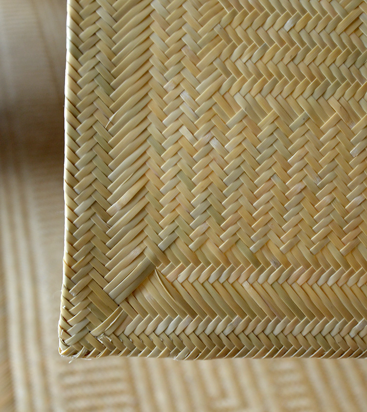 夏季水竹席子手工编织益阳水竹蔑垫子纯水竹凉席水竹席老竹头青席子可