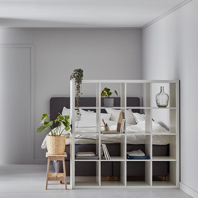 展示柜置物架卡莱克开放式收纳柜展示柜置物柜落地储物柜书架书柜 三