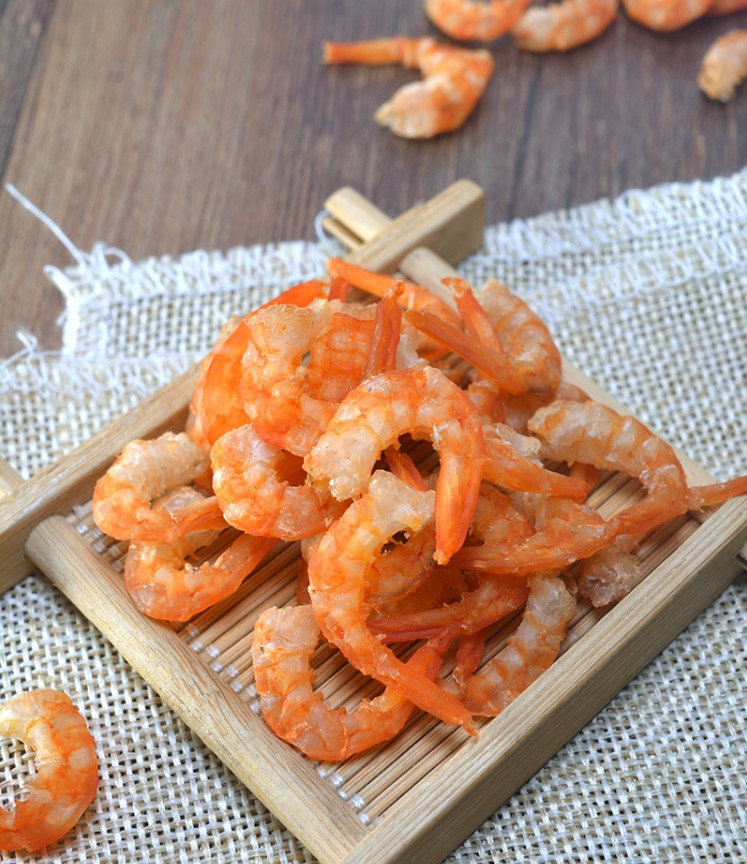 开洋淡干无盐特大金钩海米大虾仁干货海米500克一斤 原味【图片 价格